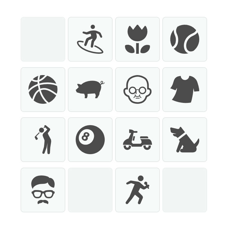 増えたアイコン